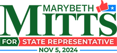 Marybeth Mitts for State Representative logo